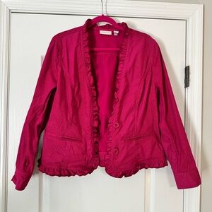 Chicos size 1 pink jacket
